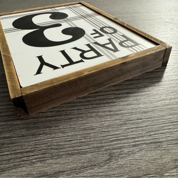 Wooden Hanging Sign Party Of 3 Home Decor Hobby Lobby - Picture 4 of 6